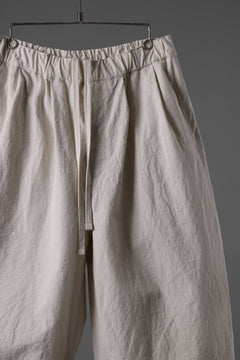 画像をギャラリービューアに読み込む, sus-sous atelier trousers / cotton linen canvas (ecru)