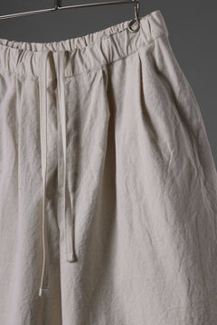 Load image into Gallery viewer, sus-sous atelier trousers / cotton linen canvas (ecru)