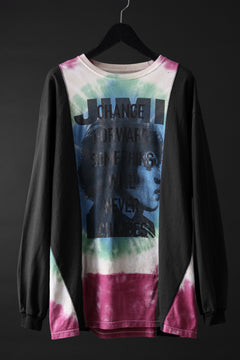 Load image into Gallery viewer, CHANGES exclusive VINTAGE REMAKE L/S TOPS (MULTI BLACK #N)