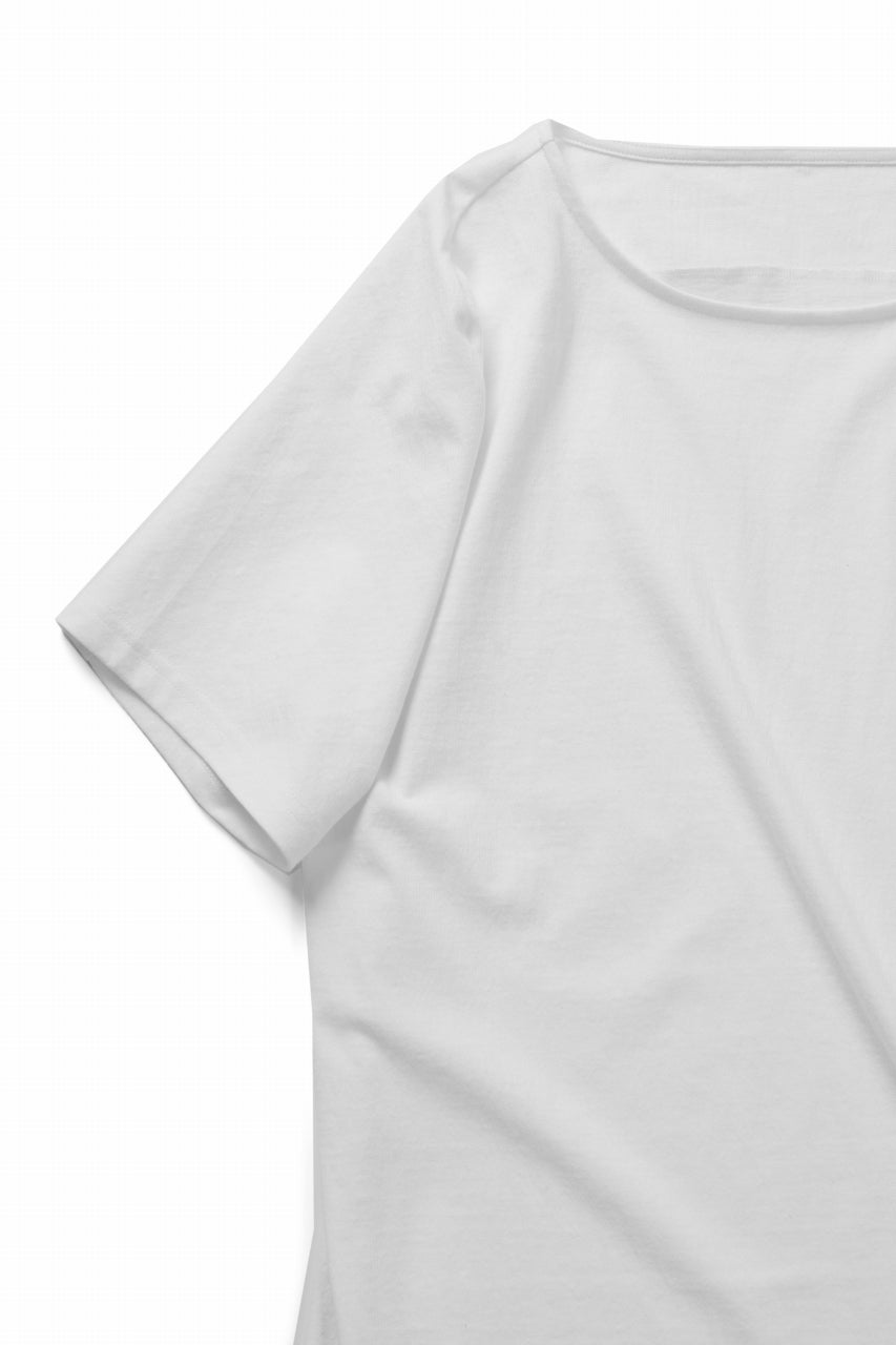 画像をギャラリービューアに読み込む, OPPOSE DUALITY ONEPIECE SLEEVE T-SHIRTS / RB COTTON JERSEY (WHITE)
