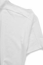 画像をギャラリービューアに読み込む, OPPOSE DUALITY ONEPIECE SLEEVE T-SHIRTS / RB COTTON JERSEY (WHITE)