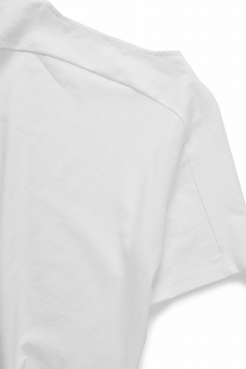画像をギャラリービューアに読み込む, OPPOSE DUALITY ONEPIECE SLEEVE T-SHIRTS / RB COTTON JERSEY (WHITE)
