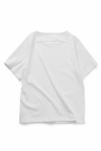 画像をギャラリービューアに読み込む, OPPOSE DUALITY ONEPIECE SLEEVE T-SHIRTS / RB COTTON JERSEY (WHITE)