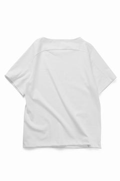 画像をギャラリービューアに読み込む, OPPOSE DUALITY ONEPIECE SLEEVE T-SHIRTS / RB COTTON JERSEY (WHITE)