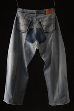 Load image into Gallery viewer, READYMADE DENIM PANTS (WIDE) / (BLUE #A)