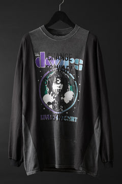 Load image into Gallery viewer, CHANGES exclusive VINTAGE REMAKE L/S TOPS (MULTI BLACK #Q)
