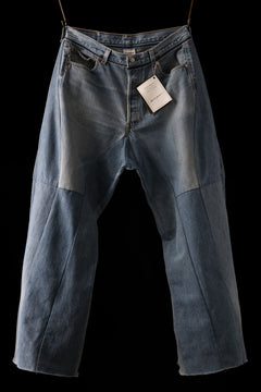 画像をギャラリービューアに読み込む, READYMADE DENIM PANTS (WIDE) / (BLUE #B)