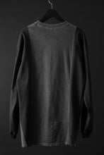 Load image into Gallery viewer, CHANGES exclusive VINTAGE REMAKE L/S TOPS (MULTI BLACK #Q)