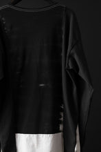 Load image into Gallery viewer, CHANGES exclusive VINTAGE REMAKE L/S TOPS (MULTI BLACK #R)