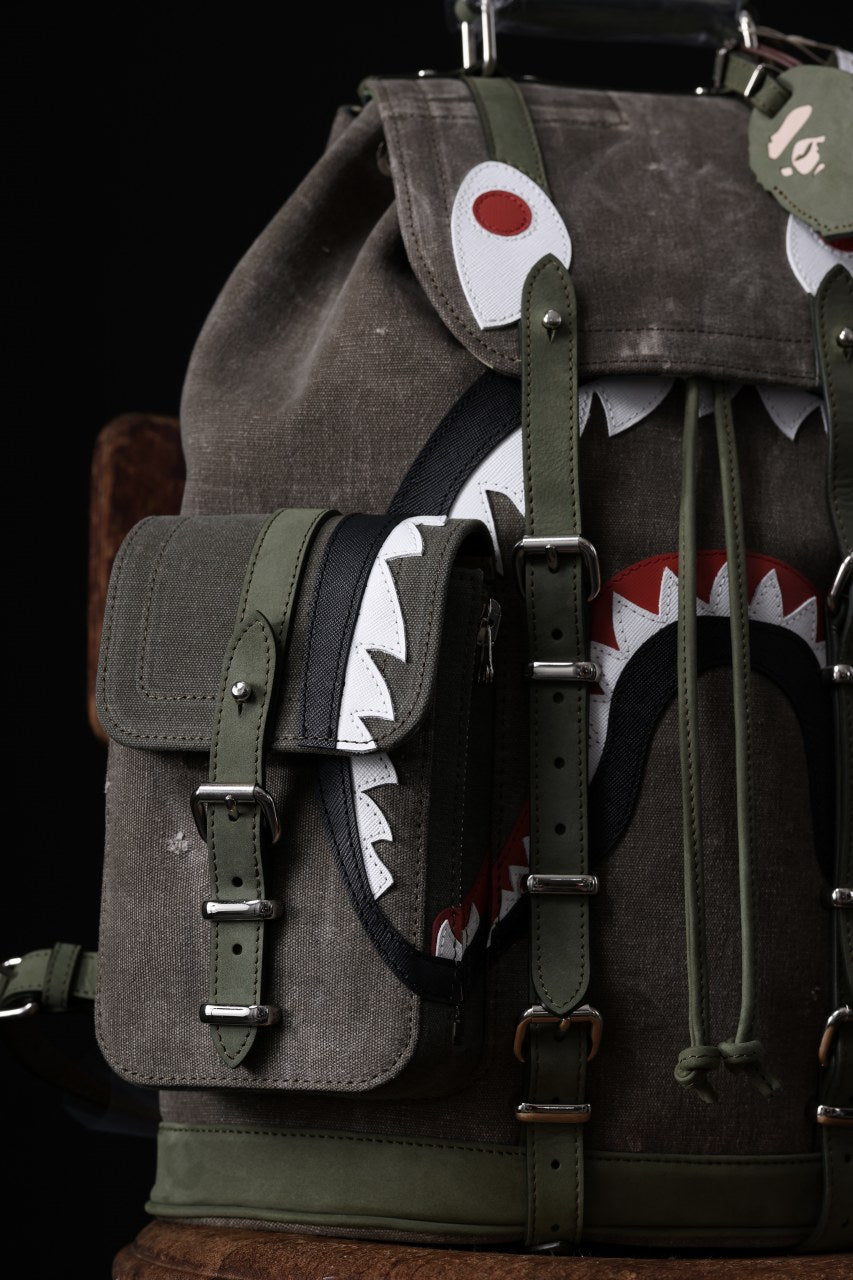 READYMADE x A BATHING APE® FIELD PACK (KHAKI) - レディメイドの公式 