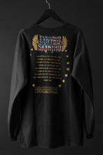 Load image into Gallery viewer, CHANGES exclusive VINTAGE REMAKE L/S TOPS (MULTI BLACK #V)
