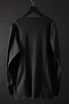 Load image into Gallery viewer, CHANGES exclusive VINTAGE REMAKE L/S TOPS (MULTI BLACK #D&#39;)