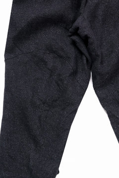 画像をギャラリービューアに読み込む, YUTA MATSUOKA cropped pants / medium white dyed linen (blue black)