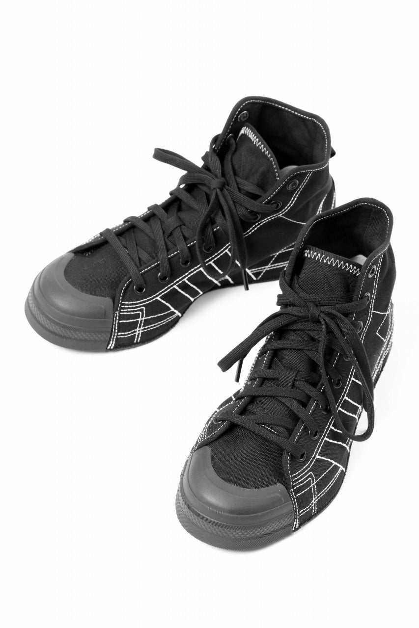 Y-3 Yohji Yamamoto NIZZA HIGH CUT SNEAKER (BLACK)