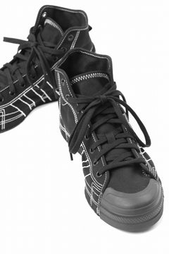 Load image into Gallery viewer, Y-3 Yohji Yamamoto NIZZA HIGH CUT SNEAKER (BLACK)