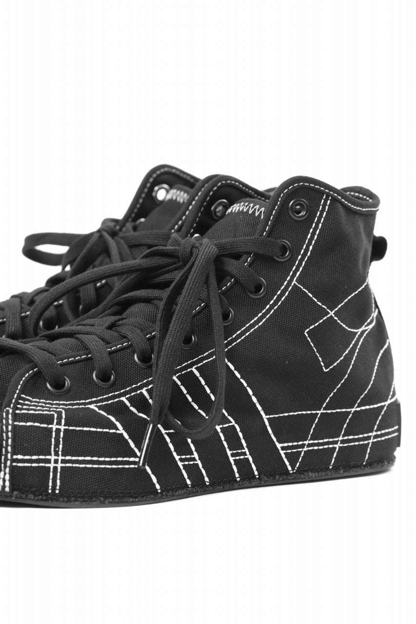 Y-3 Yohji Yamamoto NIZZA HIGH CUT SNEAKER (BLACK)