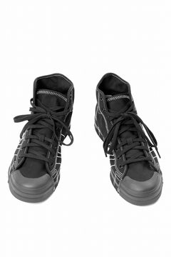 画像をギャラリービューアに読み込む, Y-3 Yohji Yamamoto NIZZA HIGH CUT SNEAKER (BLACK)