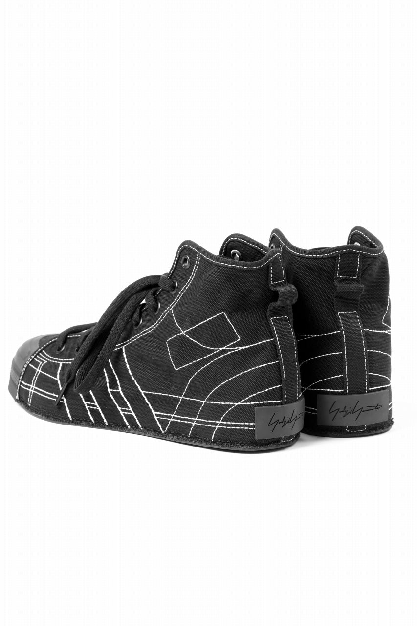 Y-3 Yohji Yamamoto NIZZA HIGH CUT SNEAKER (BLACK)