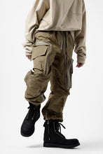 画像をギャラリービューアに読み込む, A.F ARTEFACT RADICAL-ZIP FIELD PANTS (BEIGE)