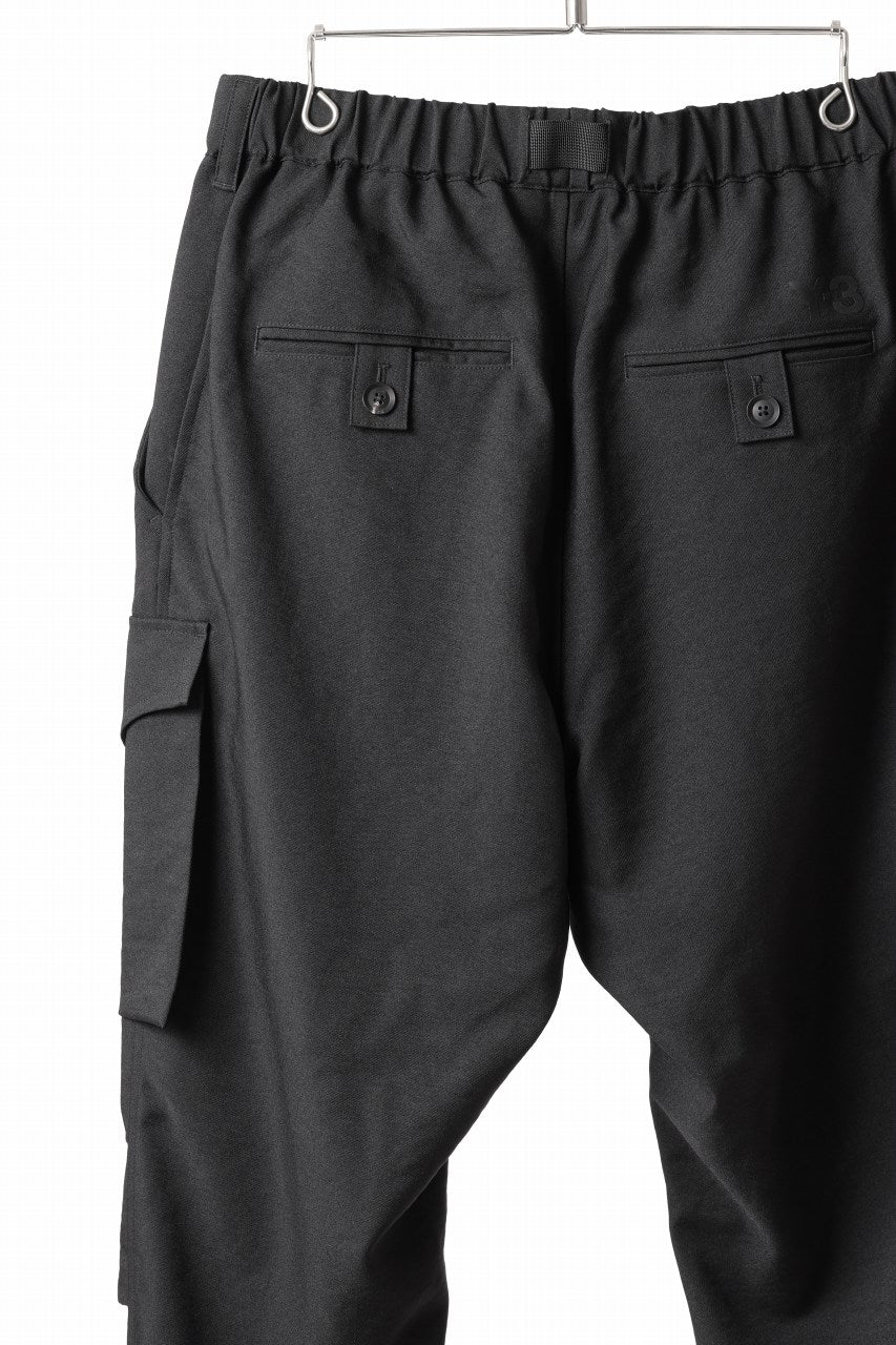 Y-3 Yohji Yamamoto CUFFS PANTS (BLACK)