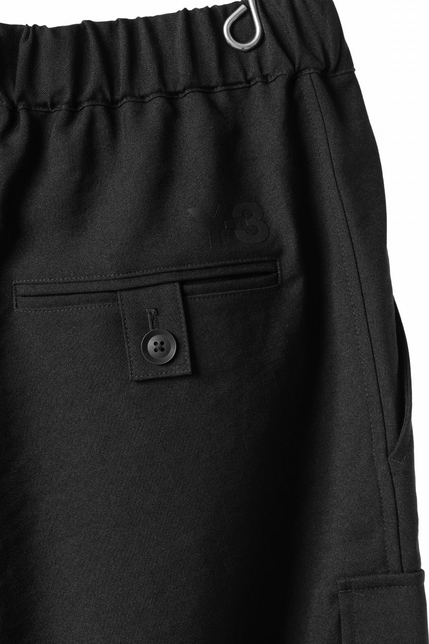 Y-3 Yohji Yamamoto CUFFS PANTS (BLACK)