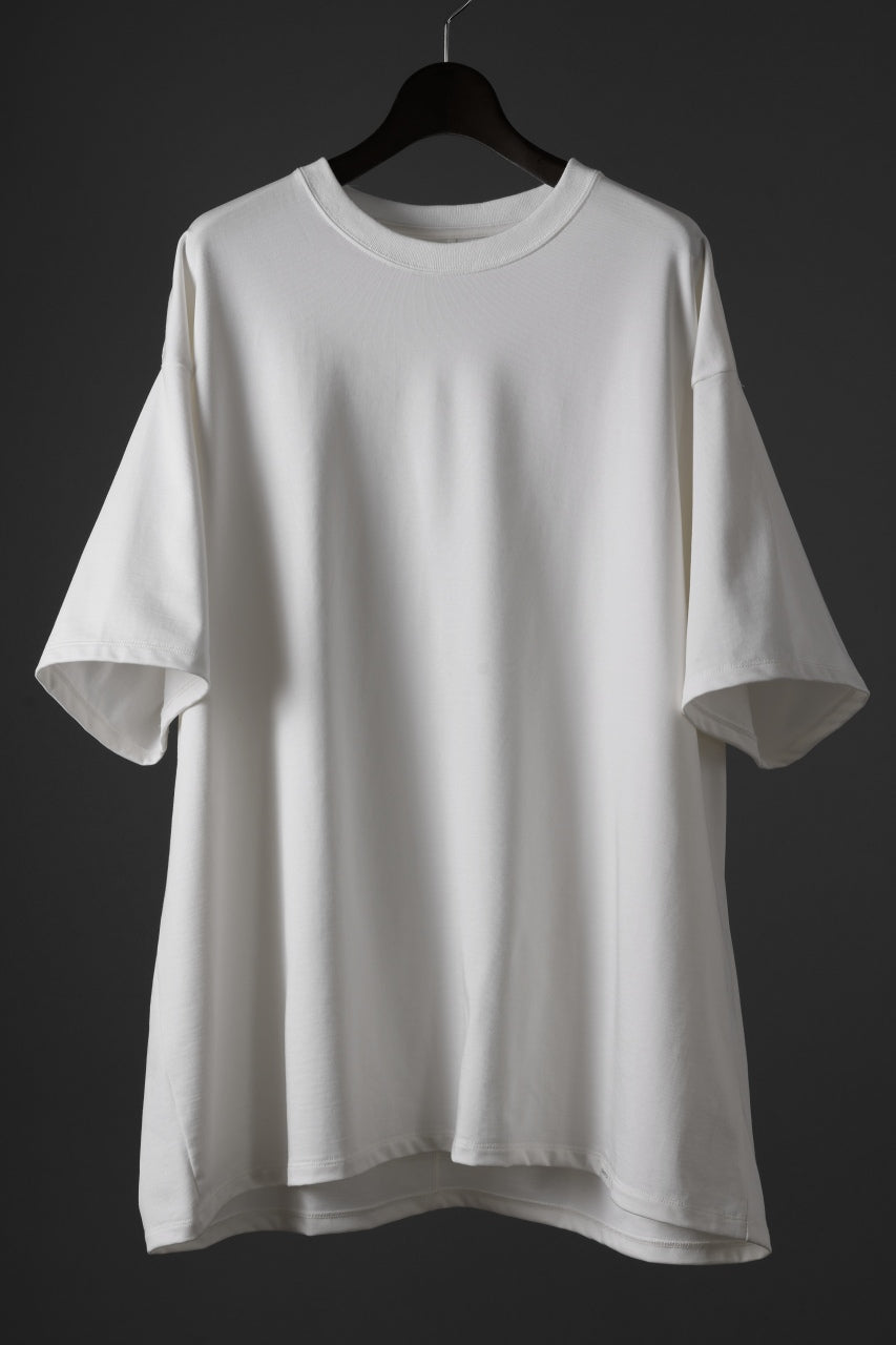 CAPERTICA BIG TEE / SOFT TWIST SUVIN COTTON (WHITE)