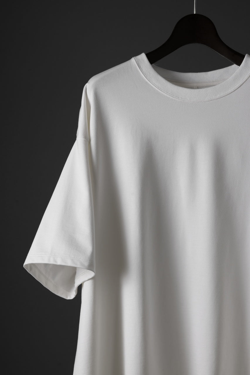 CAPERTICA BIG TEE / SOFT TWIST SUVIN COTTON (WHITE)