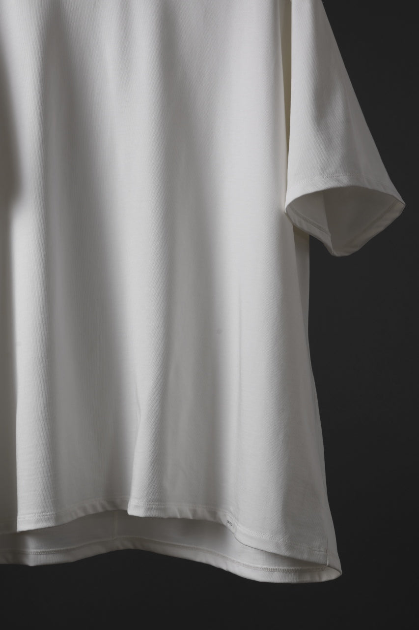 CAPERTICA BIG TEE / SOFT TWIST SUVIN COTTON (WHITE)