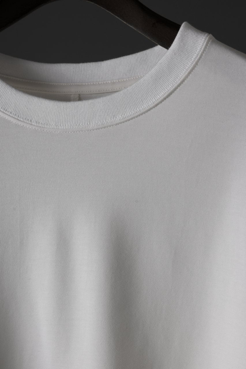 CAPERTICA BIG TEE / SOFT TWIST SUVIN COTTON (WHITE)