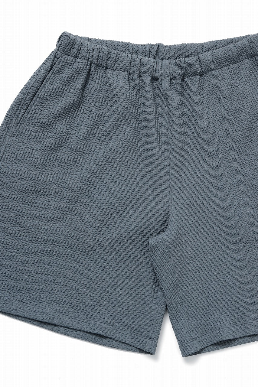 D-VEC WAFFLE KNIT SHORT PANTS (SEA SPRAY)