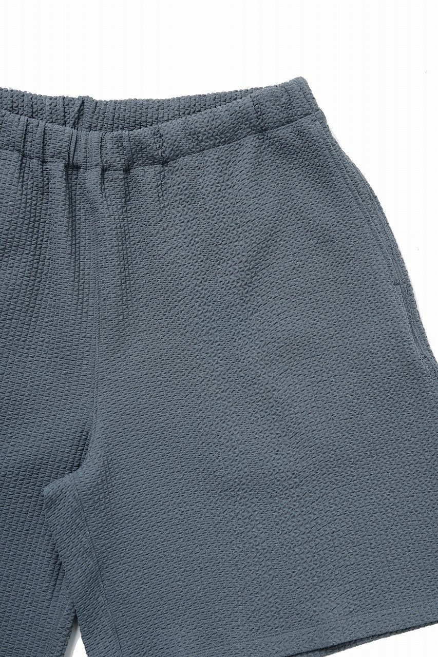 D-VEC WAFFLE KNIT SHORT PANTS (SEA SPRAY)