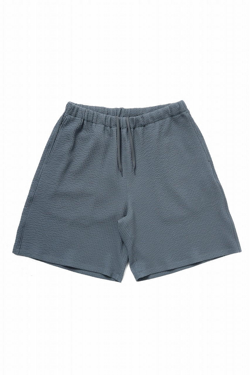 D-VEC WAFFLE KNIT SHORT PANTS (SEA SPRAY)