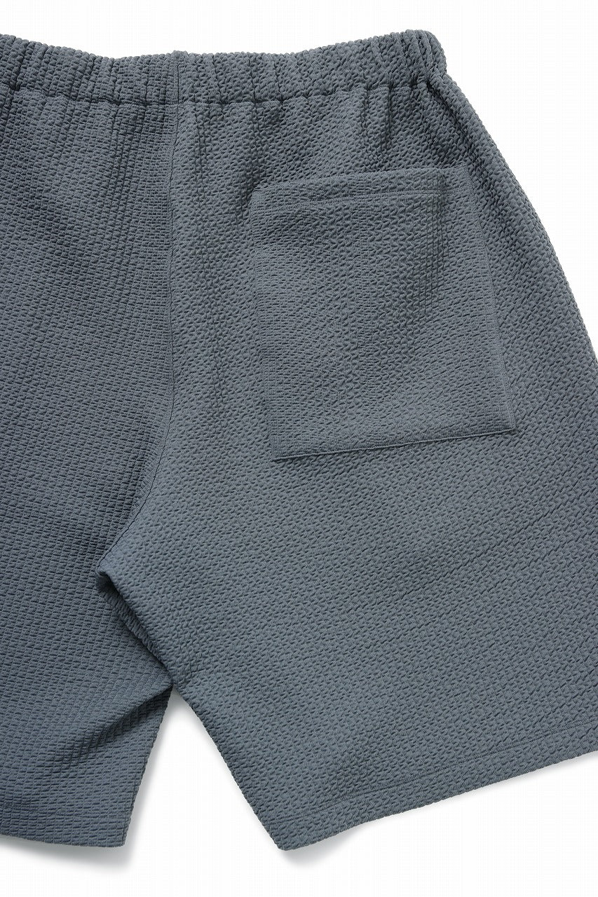 D-VEC WAFFLE KNIT SHORT PANTS (SEA SPRAY)