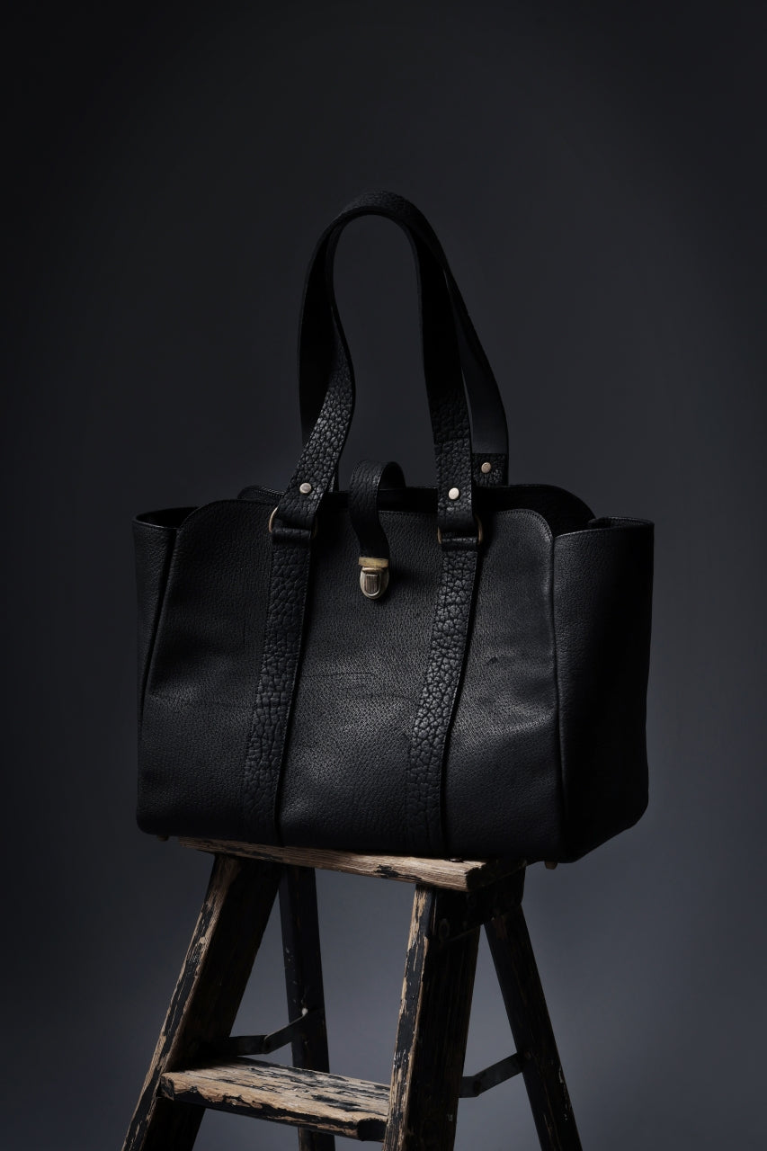 画像をギャラリービューアに読み込む, ierib exclusive Roth Bag / Wild Boar Leather (BLACK)