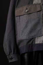Load image into Gallery viewer, CHANGES REMAKE WOOL SHIRT BLOUSON (MULTI)