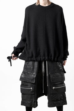 画像をギャラリービューアに読み込む, D-VEC FISHERMANS KNIT CREW (BLACK)【2024AW PRE SALE】