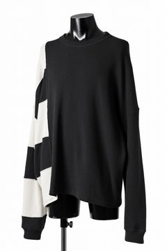 Load image into Gallery viewer, A.F ARTEFACT THERMAL SWITCHING TOP (BLACK x IVORY)