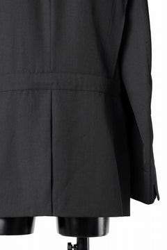 画像をギャラリービューアに読み込む, Y&#39;s for men Z ACTION PLEATS JACKET / WRINKLED GABARDINE (BLACK)