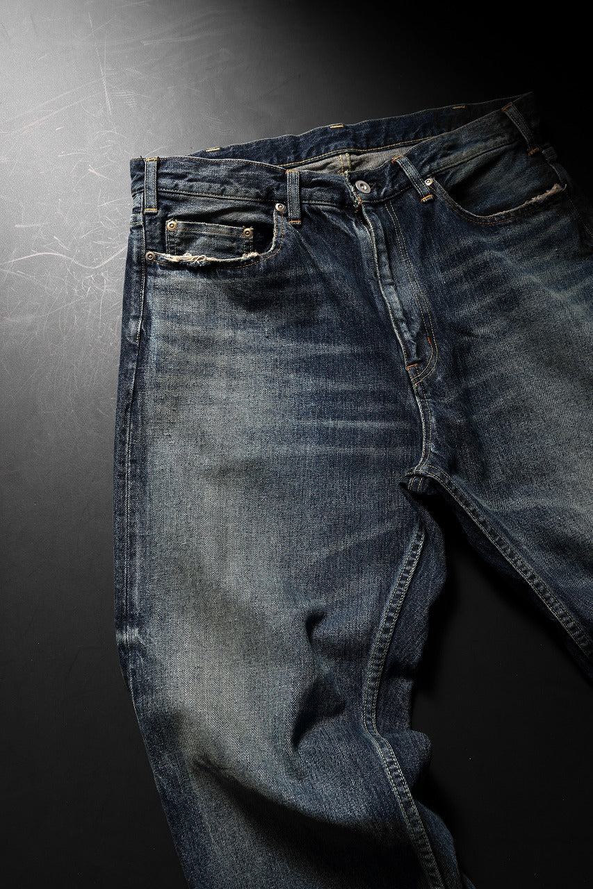 MADNESS AGING DENIM PAINTER PANTS . M2 RELAXED (INDIGO)の商品