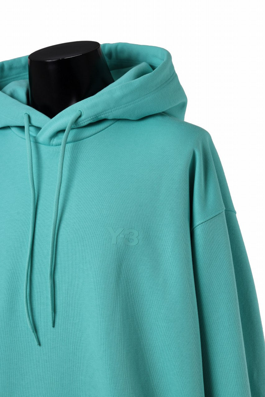 Load image into Gallery viewer, Y-3 Yohji Yamamoto CLASSIC CHEST LOGO LOOSE HOODIE / FRENCH TERRY (ACID MINT)