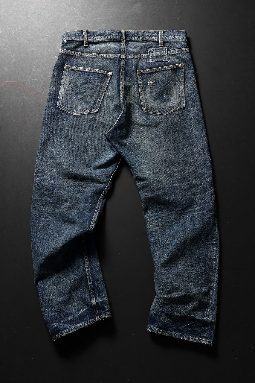 MADNESS AGING DENIM PAINTER PANTS . M2 RELAXED (INDIGO)の商品