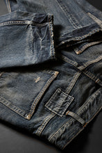 Load image into Gallery viewer, MADNESS AGING DENIM PANTS . M2 REGULAR (INDIGO)