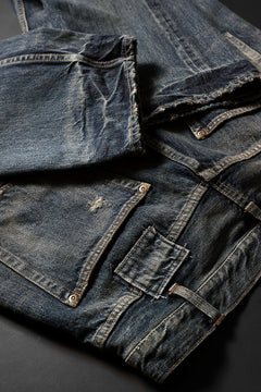 Load image into Gallery viewer, MADNESS AGING DENIM PANTS . M2 REGULAR (INDIGO)