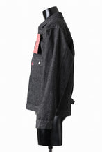 画像をギャラリービューアに読み込む, FULLCOUNT Type 1 Black Denim Jacket / 13.7oz Zimbabwe Selvedge Denim (BLACK)