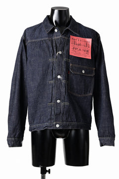 画像をギャラリービューアに読み込む, FULLCOUNT Type 1 Denim Jacket / 13.7oz Zimbabwe Selvedge Denim (INDIGO BLUE / ONE WASHED)