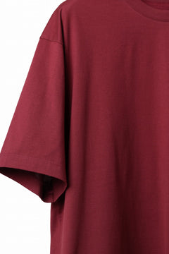 画像をギャラリービューアに読み込む, Y-3 Yohji Yamamoto RELAXED SHORT SLEEVE TEE / SJC (SHADOW RED)