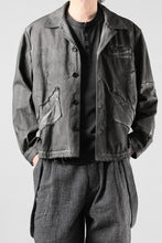 画像をギャラリービューアに読み込む, Professor.E AGED WORK JACKET (COLD DYED GREY)【26SS PRE SALE】