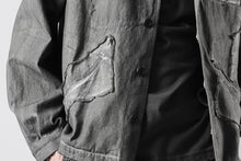 画像をギャラリービューアに読み込む, Professor.E AGED WORK JACKET (COLD DYED GREY)【26SS PRE SALE】