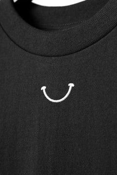 画像をギャラリービューアに読み込む, READYMADE SMILE &amp; LOGO SHORT SLEEVE T-SHIRT (BLACK)