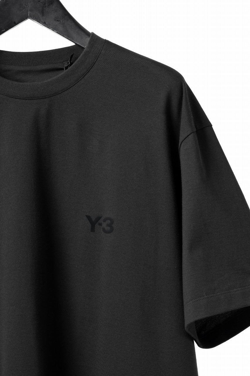 Y-3 Yohji Yamamoto RELAXED SHORT SLEEVE TEE / SJC (BLACK)